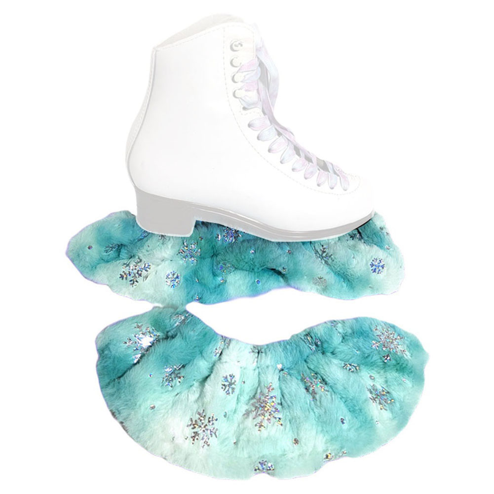 Ice Skate Blade Covers for Hockey and Figure Skates Soft Fabric Guard to Reduce Risk of Injury During Handling