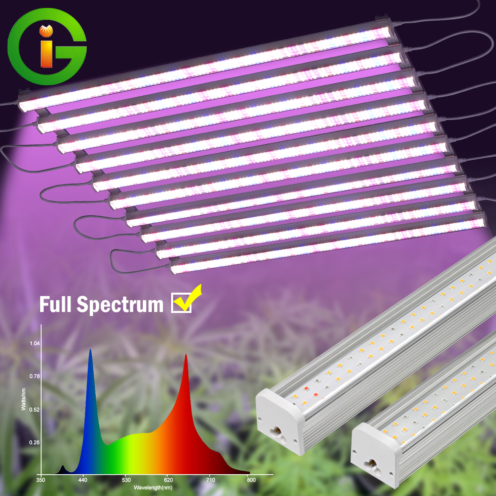 太陽光管 LED 植物成長ライトフルスペクトル水耕野菜補助光温室温室栽培ライト