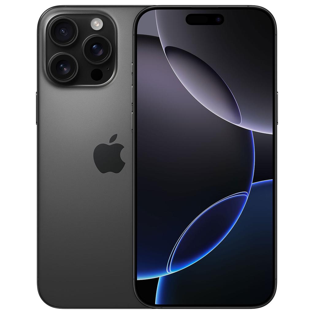 Apple / iPhone 16 Pro Max / A3084 / ブラックチタン / ロック解除 / ロック解除 / 1TB / グレード 2 - 充電ケーブル付き