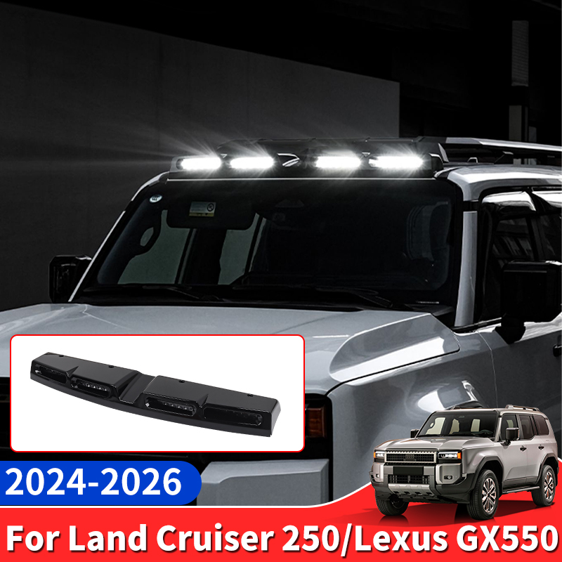 2024-2026 トヨタランドクルーザープラド LC250 レクサス GX550 屋根スポットライトアセンブリ自動外装照明修正されたアクセサリー