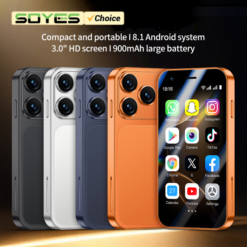 SOYES A17 ミニ Android8.1 スマートフォン 3.0 インチ 2 ギガバイト RAM 16 ギガバイト ROM デュアル SIM スタンバイ Play ストア 3 グラムリトル電話