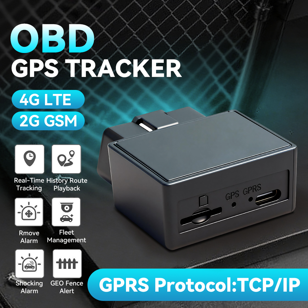 4G 車 OBD GPS トラッカー 9V-36VDC 自動トラック GPS ロケーター プラグ