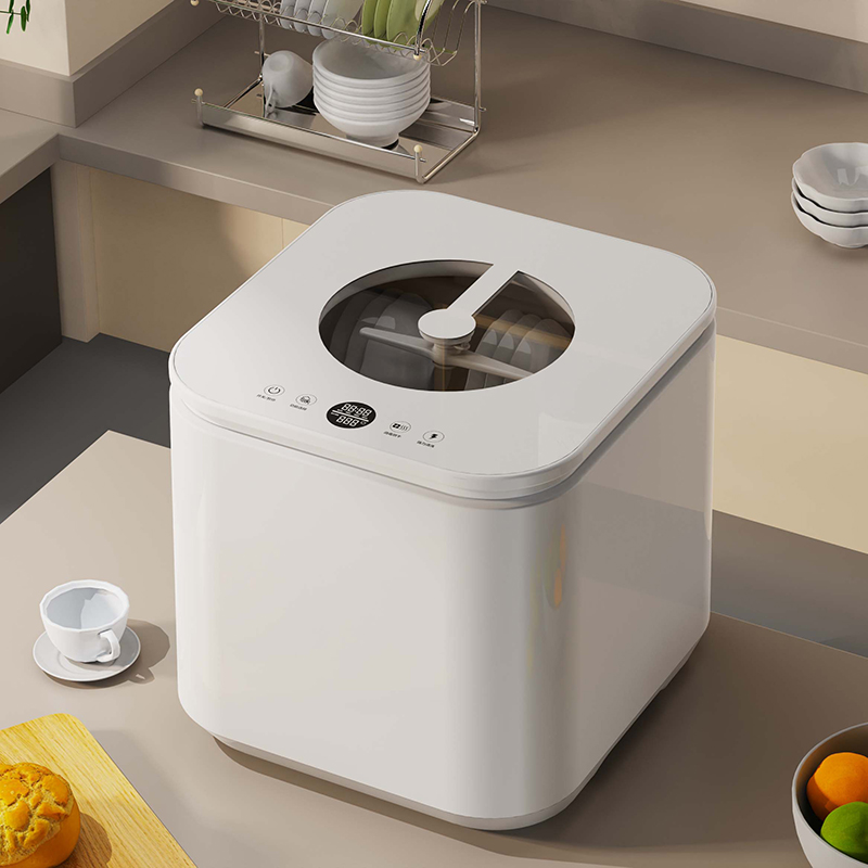インストール無料食器洗い機家庭用ミニカウンタートップ食器洗い機水タンク付きポータブル RV 全自動食器洗い機工場