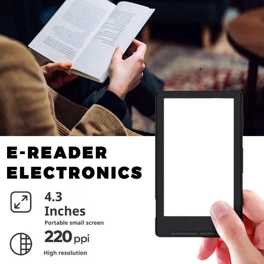 4.3 インチ ポータブル電子書籍リーダー - 旅行用 220PPI 高解像度小型画面電子書籍リーダー