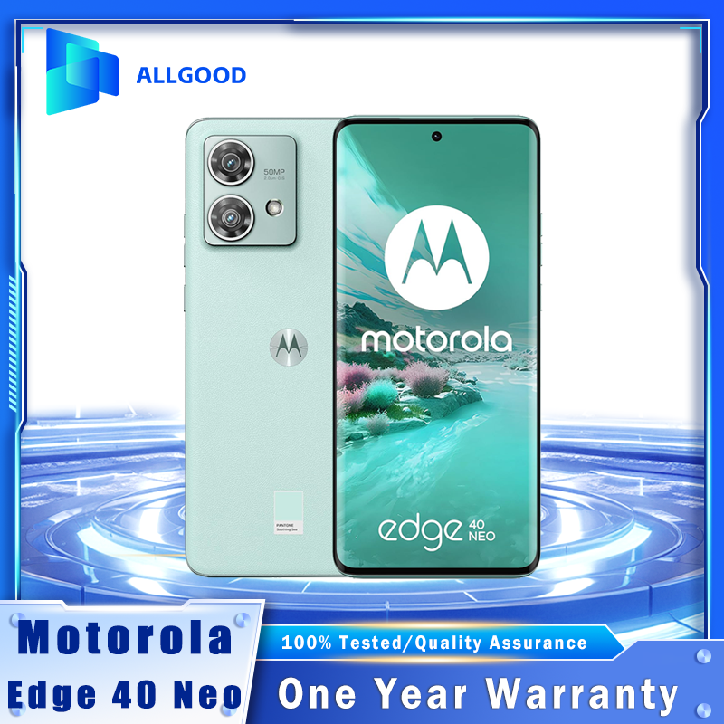 Motorola Moto Edge 40 Neo 5G 携帯電話 6.55 インチ P-OLED 144Hz 128GB ROM 8GB RAM 寸法 7030 オクタコア Android 携帯電話