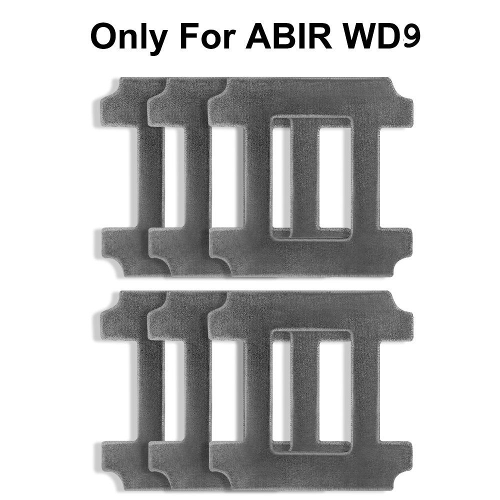 繊維モップクロス 窓掃除掃除機ロボット ABIR WD9 専用 モップ含む 6 個