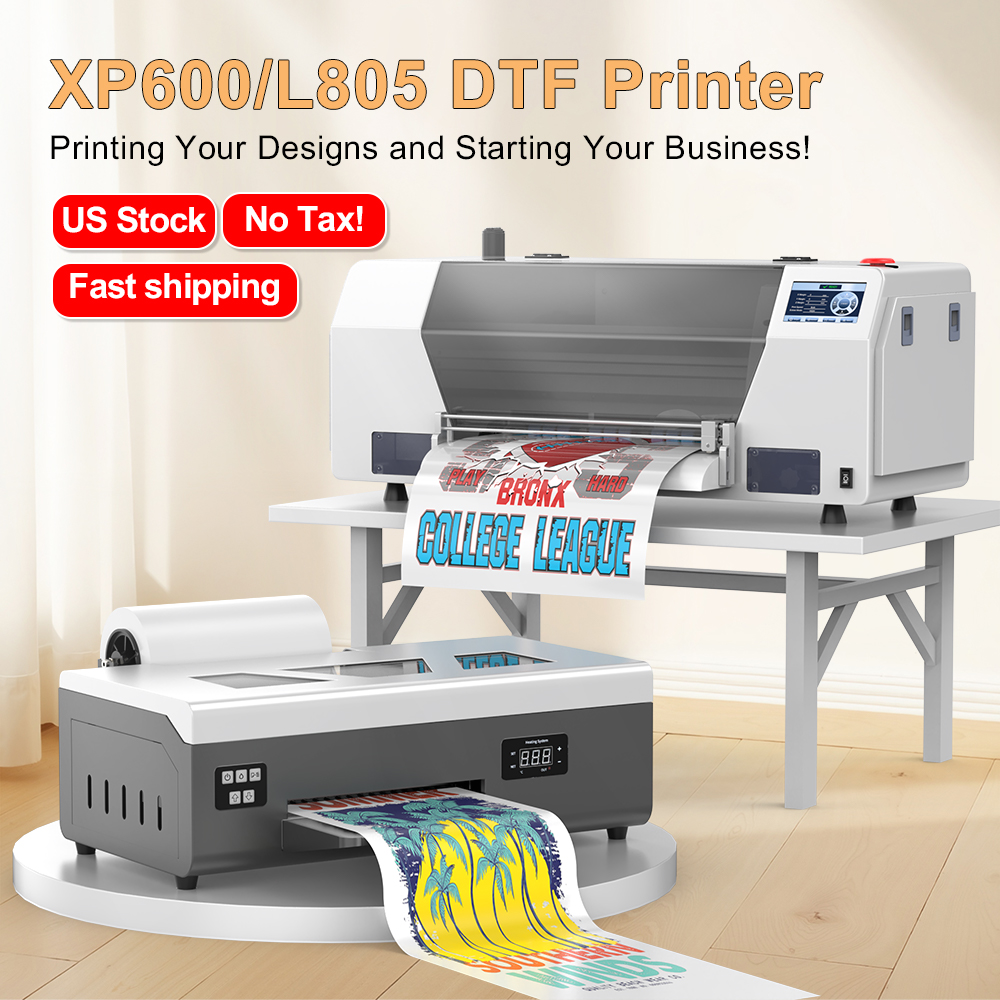 DTF プリンタエプソン XP600 L805 T シャツ印刷機直接フィルム転写ファブリックプリンタ A3 DTF プリンタ A4 DTF プリンタ