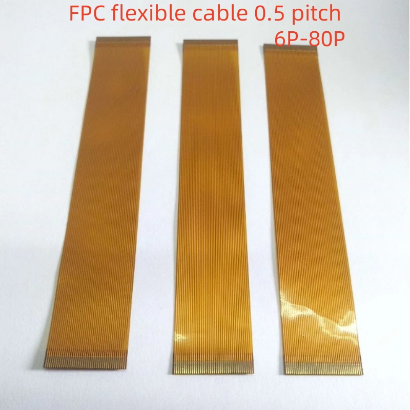 FPCケーブル 0.5mmピッチ 10P14P16P18P 20P24P30P40P50P60P 80P LVDS MIPI LCDケーブル