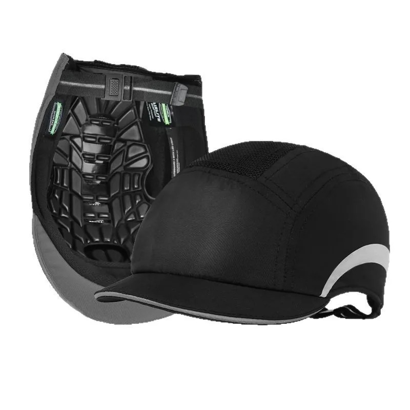 新しいバンプセーフキャップ野球帽スタイル保護 Hi-Viz 衝突防止ハード帽子ヘルメット頭部保護作業安全修理