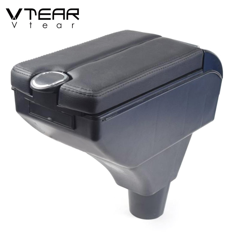 Vtear アームレスト蓋革センターコンソールケース保護クッション車のスタイリング室内装飾アクセサリーシボレーオニックス