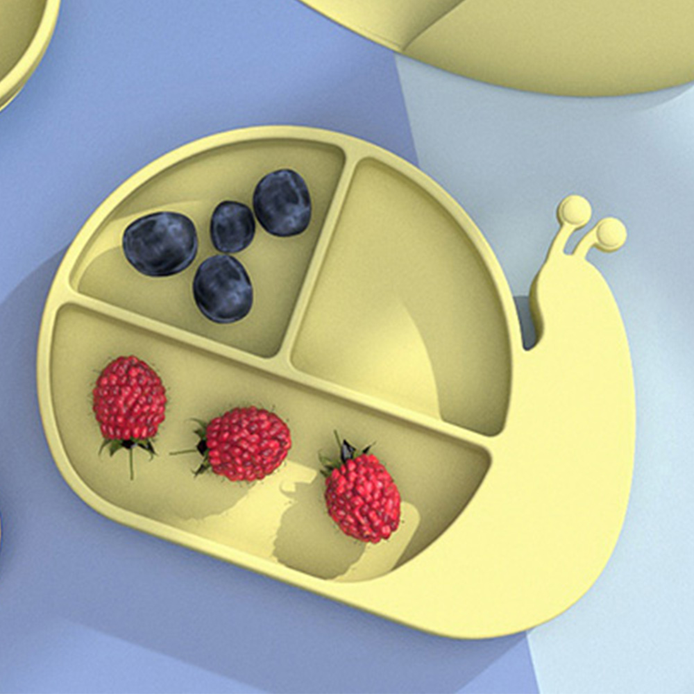 TYRY.HU 1 個シリコーン子供食器ベビー給餌プレートシリコーンディナープレートシリコーンベビートレーニング食器