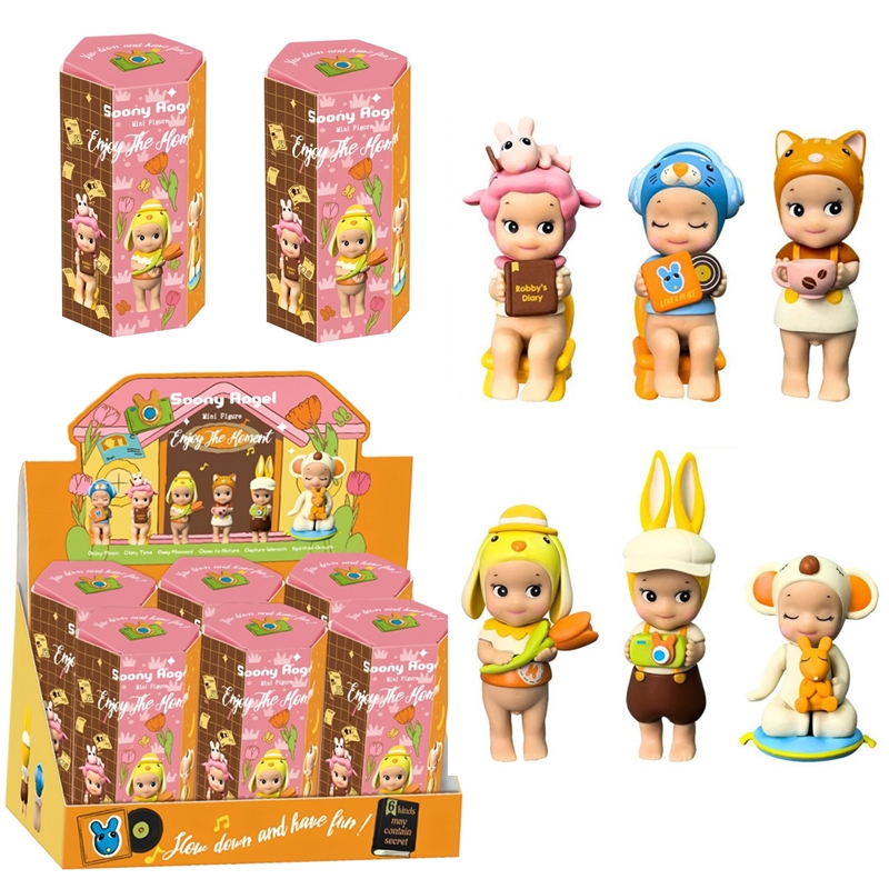 かわいい AngelEnjoy The Moment シリーズブラインドボックスアニメミニフィギュア装飾品漫画人形デスクトップバレンタインデーギフト