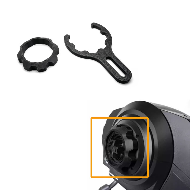 Sim Racing ステアリングホイール用クイックリリースリングレンチ、Thrustmaster T300 TGT 用省力取り外しツール