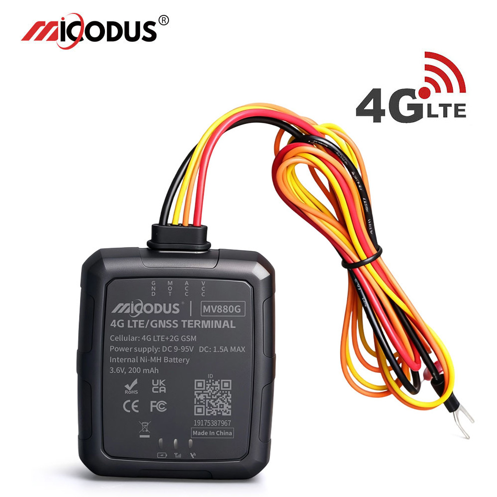 盗難防止 4 グラム車の GPS トラッカー IP67 防水エンジンカットオフオートバイ追跡装置 MiCODUS MV880G プロ車両ロケーター