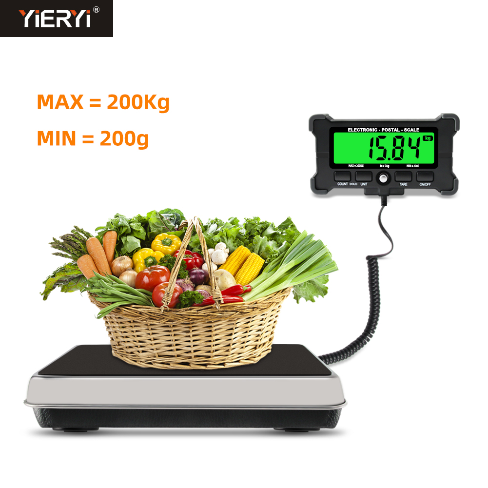 デジタル 200kgx50g 電子スケール工業用計数機能秤量天秤市場倉庫出荷用大型貿易スケール