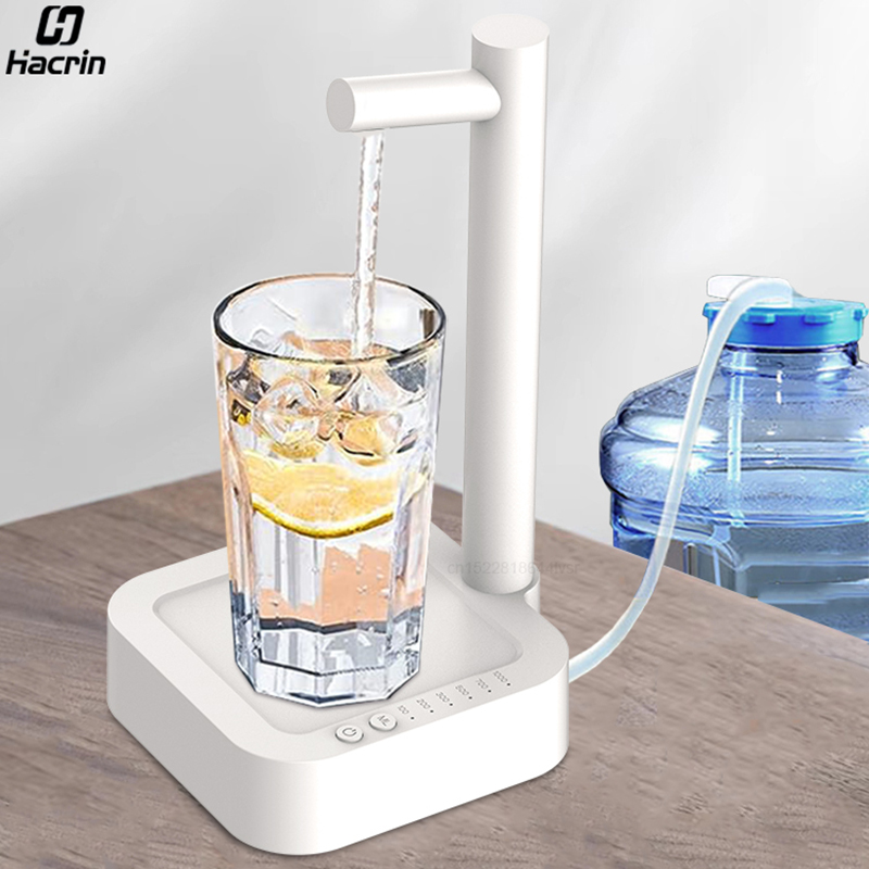 電気水ガロンポンプ自動ウォーターディスペンサーポンプ 19 リットルデスクトップポータブルウォーターポンプボトルバレル T30 充電式