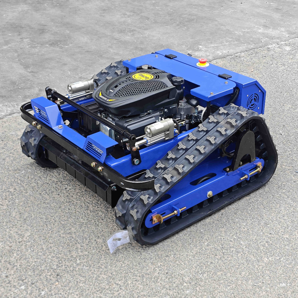 カスタマイズされた 500 ミリメートル切断幅 Rc 芝刈り機クライムスロープクローラー芝刈り機庭の草カッターリモート芝刈り機