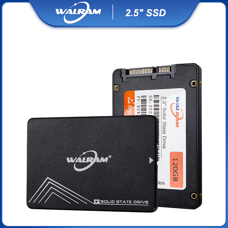 WALRAM 2.5 SATA 3 SSD 1 TB HDD ラップトップ内部 SATA3 ハードディスク 1 TB 512 ギガバイト 240 ギガバイト 256 ギガバイト 128 ギガバイト 120 ギガバイトソリッドステートドライブデスクトップ用