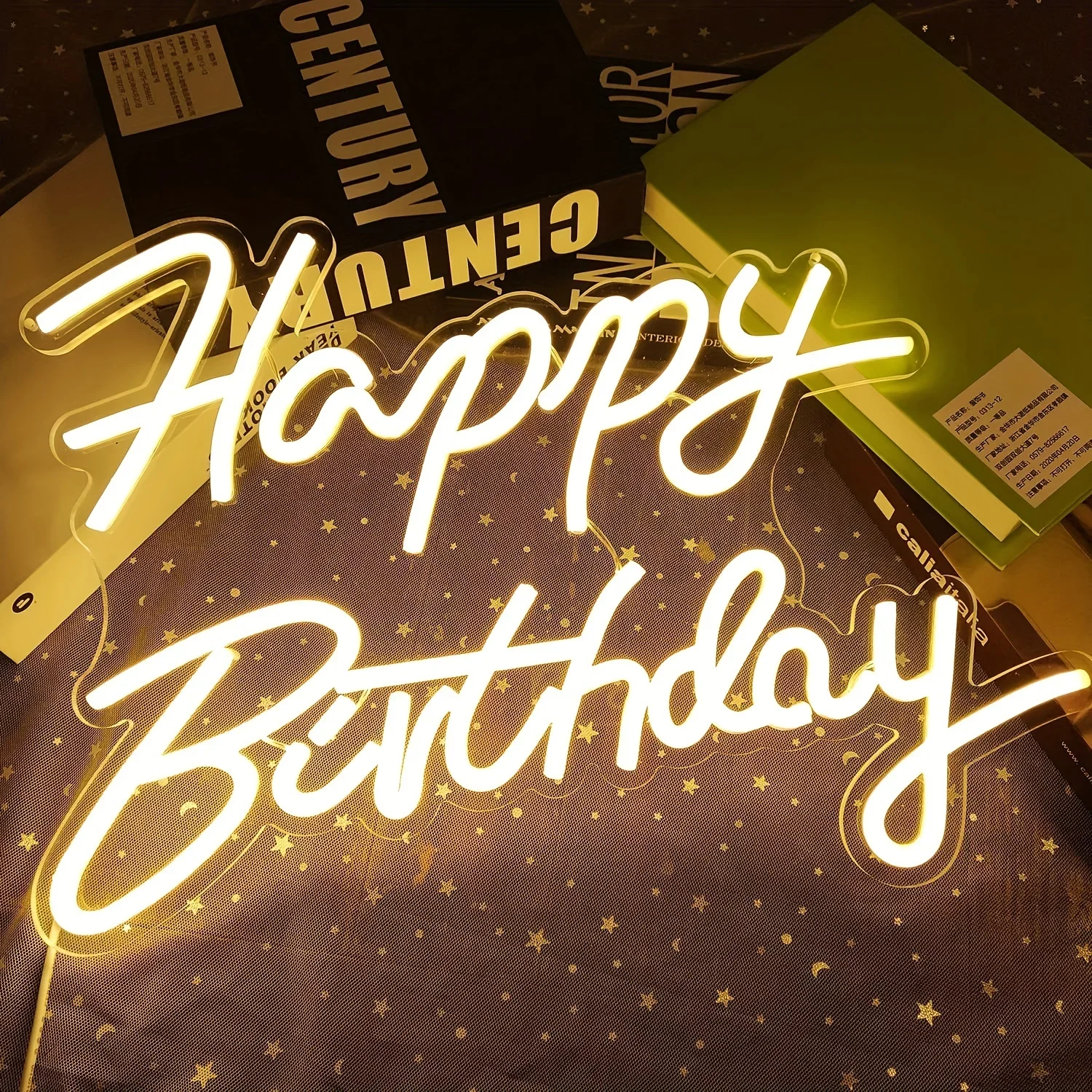 Happy Birthday ネオンサイン ネオン Happy Birthday サイン 壁装飾用 壁ネオンサイン 調光スイッチ付き 誕生日パーティー用品