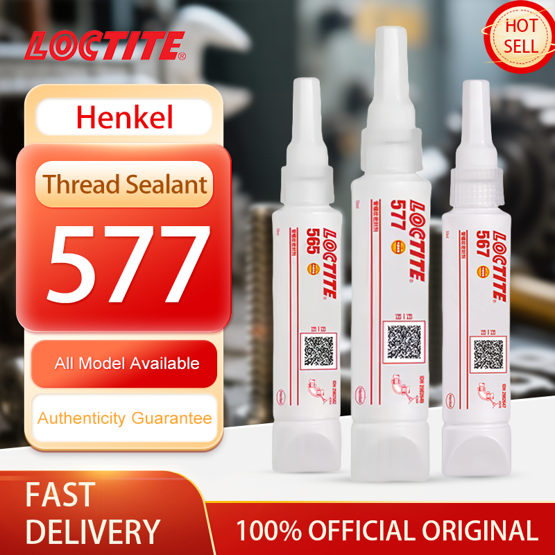 100% オリジナル Loctite 577 565 567 スレッドシーラントパイプシール接着剤嫌気性接着剤金属接着剤