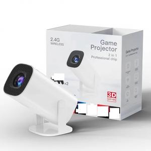NKIWI P30 ミニスタンド 新型 4K ビデオ ポータブルプロジェクター Android 11 Wi-Fi 6/720P ゲーム用オーディオ・ビデオアクセサリー ジョイスティック