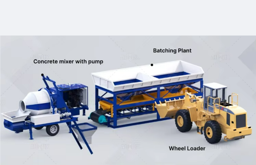 Customized Automatic 30 Concrete Mixer Pump High Pressure Fine Stone Delivery Pump Construction Machinery