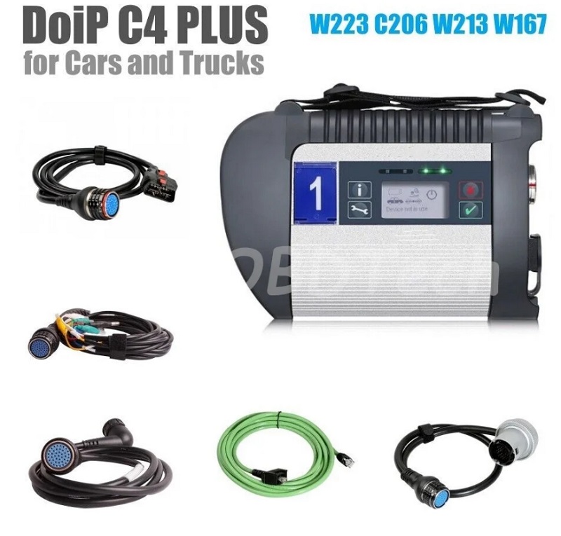 V12/2025 新版 MB Star C4 PLUS DOIP 診断ツール (WiFi および DOIP 機能付き)