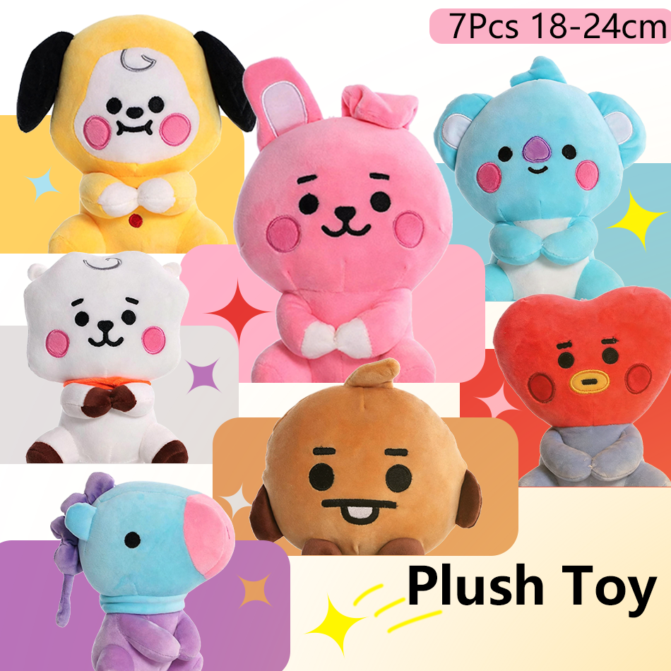 ホット B-T-21 ぬいぐるみタタ Koay Shooky Mang クッキー漫画動物バックパックキー携帯電話ペンダントオフィスおもちゃ友人ギフト
