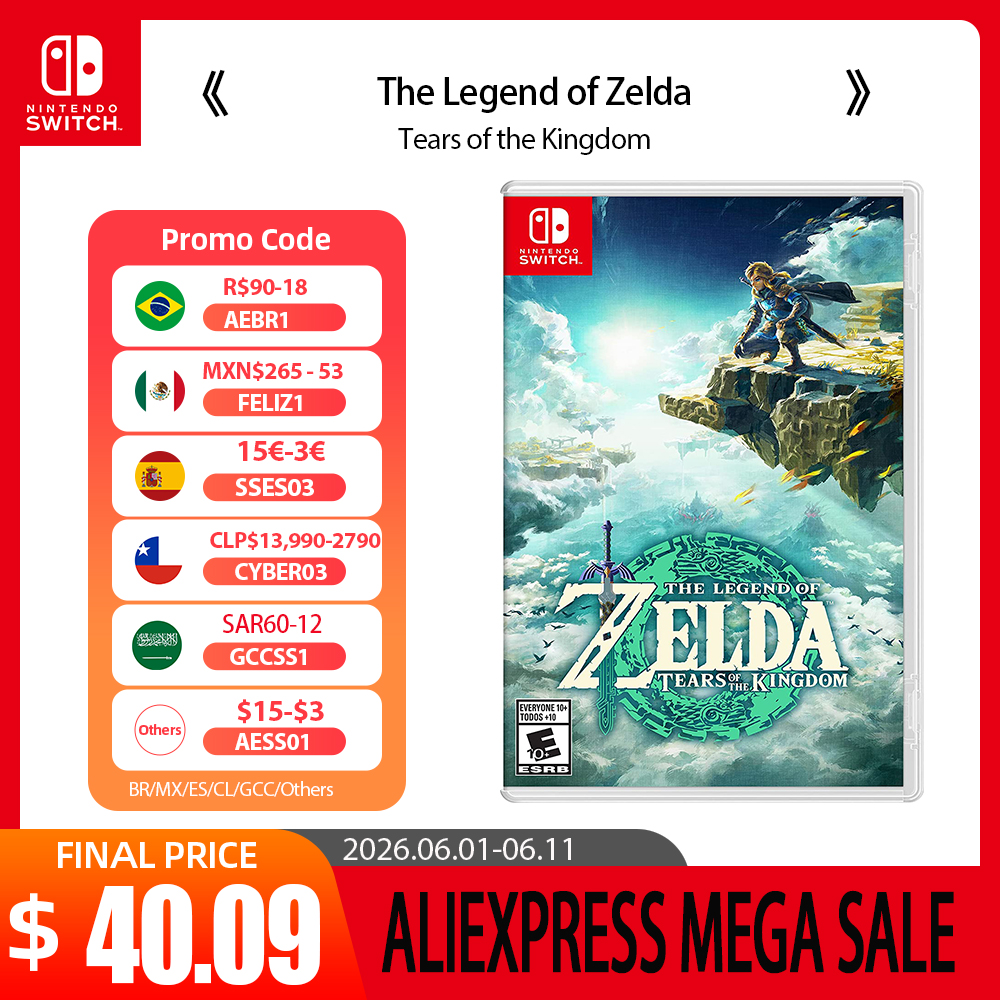 Nintendo Switch - ゼルダの伝説 涙の王国 - ゲーム物理学インクカートリッジ