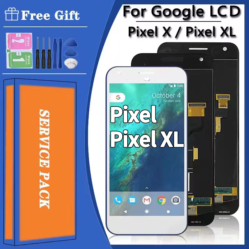 スーパー AMOLED HTC Nexus S1 Google ピクセル 1 Lcd ディスプレイタッチスクリーンデジタイザアセンブリ Nexus M1 Google ピクセル XL PixelXL