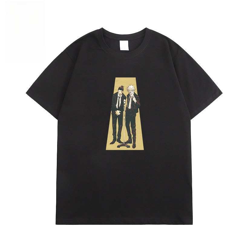 呪術廻戦 2026 夏 いたどりゆうじ Tシャツ メンズ アニメ プリント カジュアル オーバーサイズ ストリートウェア Tシャツ ファッション ピュアコットン Tシャツ。