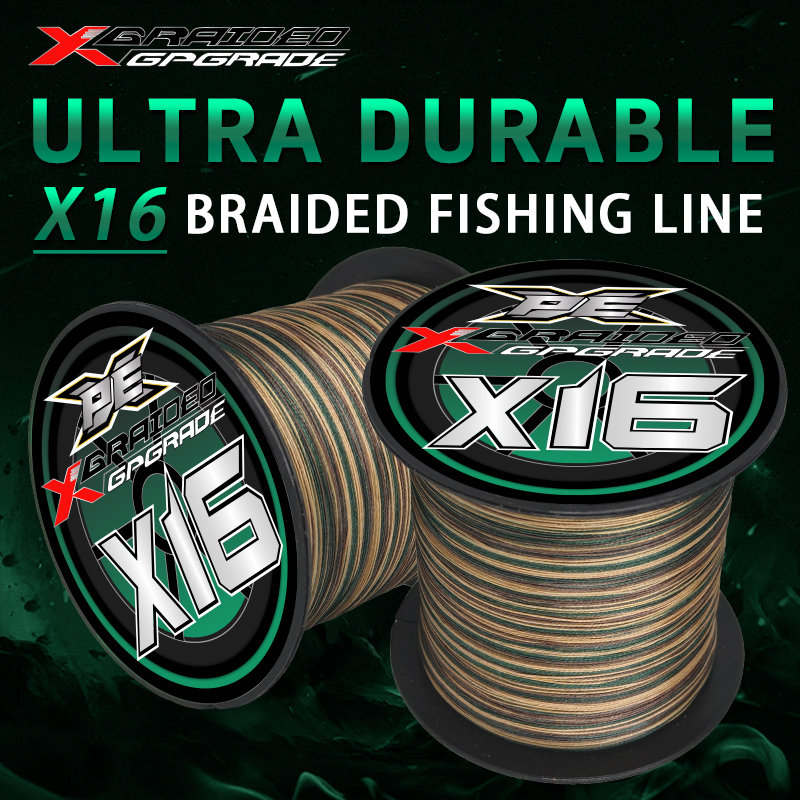 YGKX 釣りライン X16 ストランド編組 PE ライン 300/500 メートル日本スムーズマルチフィラメントライン鯉フライフィッシングワイヤー強力な 16X 織り