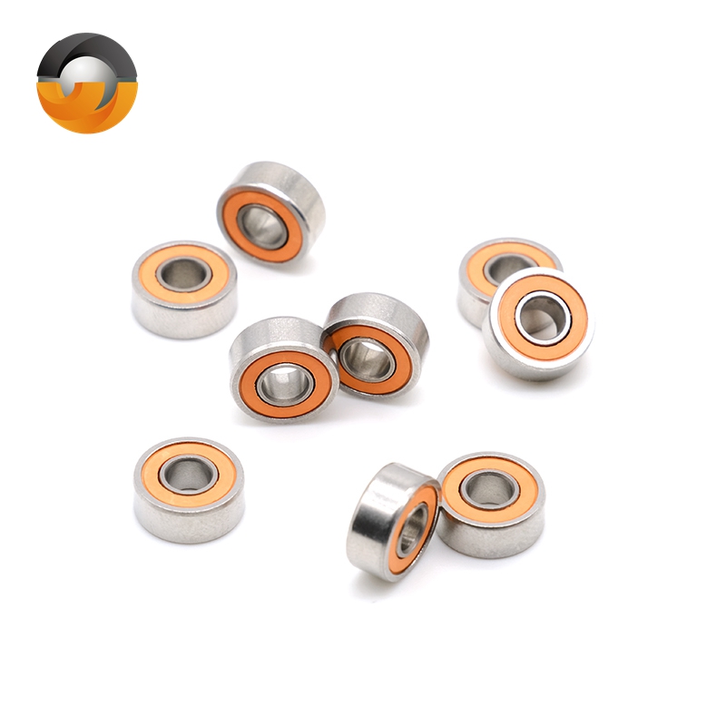 10 個 SMR104RS CB 4x10x4 ミリメートルステンレス鋼ハイブリッドセラミックボールベアリング ABEC-7 ベアリング