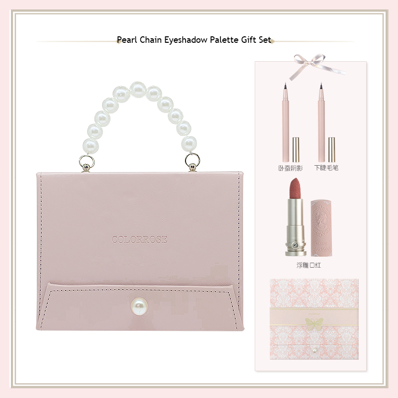メイクアップセット colorrose ギフトセット アイブラッシュ ハイライター オールインワン パレット アイライナー 口紅 化粧品セット