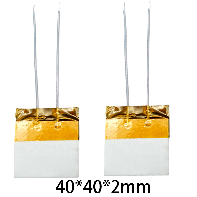 40*40*2 ミリメートル 24V/36V/48V/110V/220V 70W-150W-200W-300W 高温 HTCC アルミナ PTC ヒートプレートボード MCH 金属セラミックヒーター