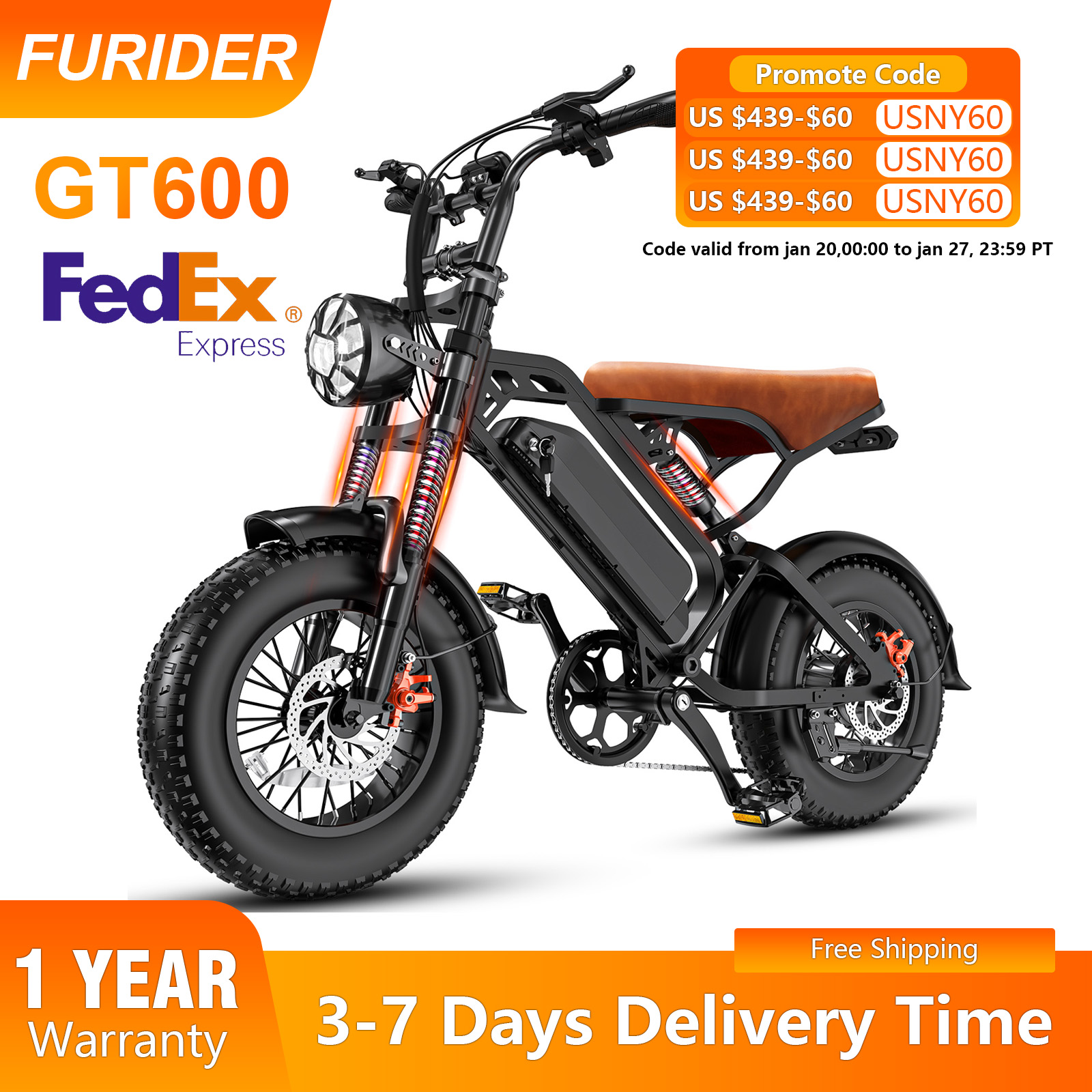 電動自転車、16インチx4.0ファットタイヤ電動自転車、大人用1000Wピーク、電動マウンテンバイク、時速32マイル、電動自転車 UL 2849