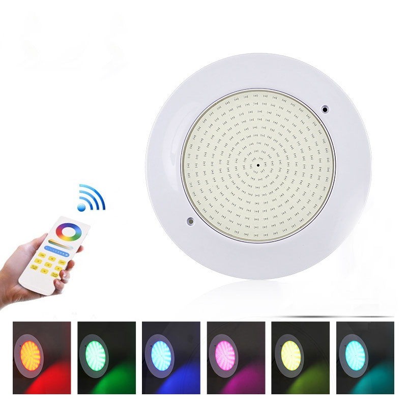 超薄型 IP68 スイミングランプ LED 水中プールライト RGB DC12V/24V 電話 Tuya WIFI コントローラー音楽 LED 防水ランプ