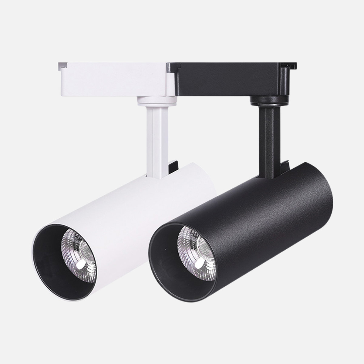表面実装調光可能な COB LED ダウンライト 9 ワット 12 ワット 24 ワット 30 ワット 360 ° 回転トラック LED 天井スポットライト AC85 〜 265V 屋内照明