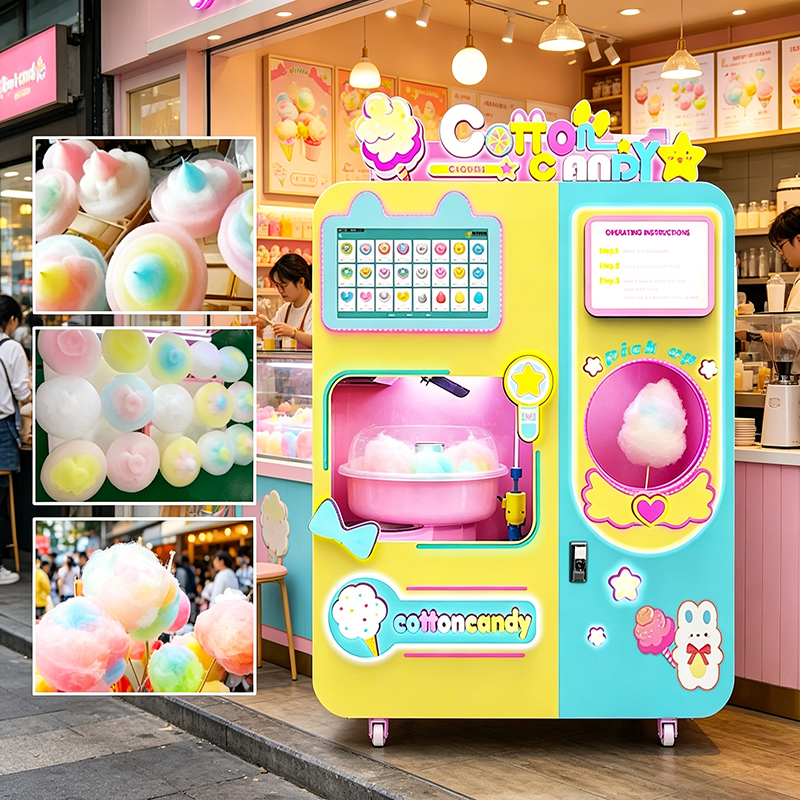 カスタマイズされた綿菓子機ミニ DIY シュガーフロスメーカー誕生日パーティークリスマスフェスティバルデザート作成ツール簡単にきれい
