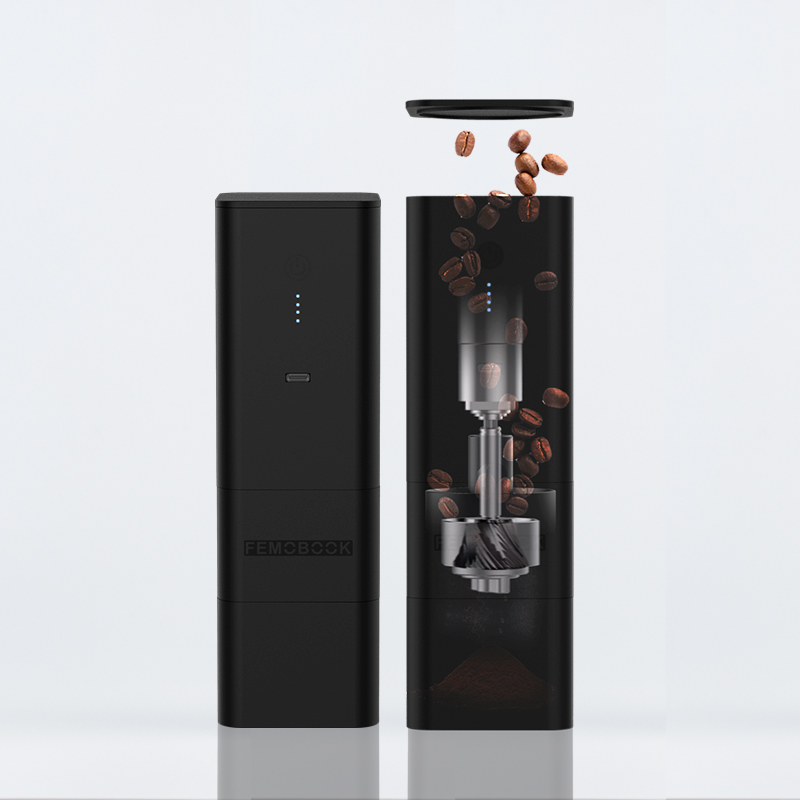FEMOBOOK A2 USB 電動グラインダーポータブル充電式グラインダー 7 コアバリ磁気吸引設計 4000 mah バッテリー