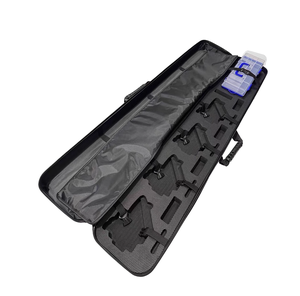 新型 ポータブル 130×22×15 センチ 防水 PU 2層 鯉釣り竿・リール用ケース 釣り道具ボックス