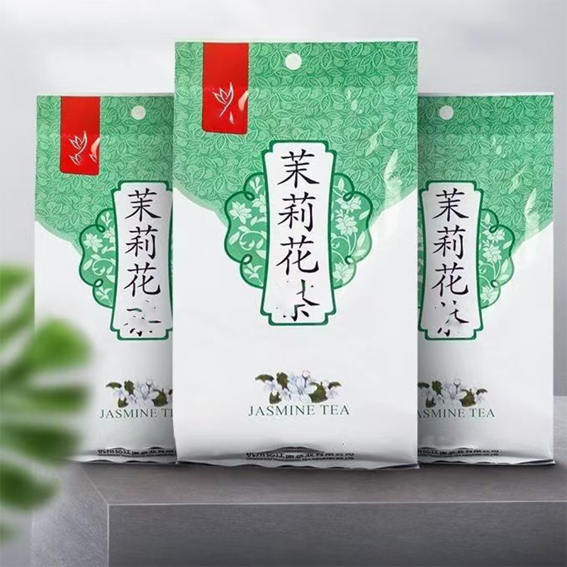 おいしい起源ジャスミンの花緑烏龍茶セットバッグ古典的な中国スタイルアルミ箔袋 250 グラム/500 グラム自己シールジッパーバッグ