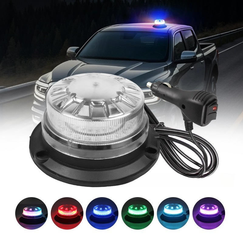 ユニバーサル車のルーフマウント LED 警告ストロボライトハイパワー多色緊急ビーコン交通安全建設