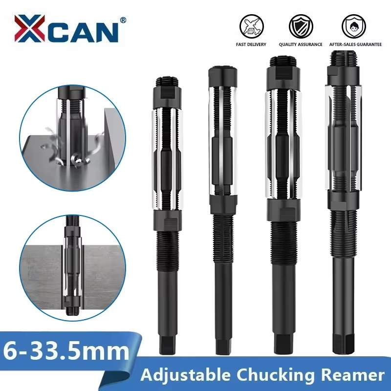 XCAN 調節可能なハンドリーマーマシン切削工具 6 7 8 9 10 11 12 13 15 17 19 21 23 26 29 30 ミリメートルハンドツール