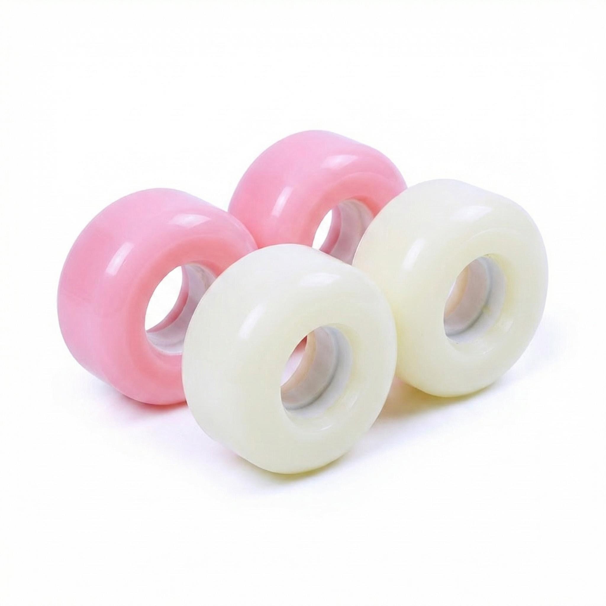 54*36mm Double Kick Skateboard Wheels 82A PU Cruiser Wheels for Beginners Skateboard Wheels Set
