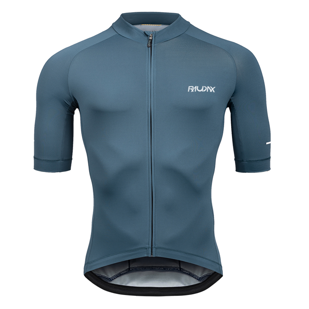 新しい Raudax サイクリングジャージ 6 色サイクリングレーシングトップス半袖バイクジャージロードサイクリングシャツ夏の自転車ジャージ