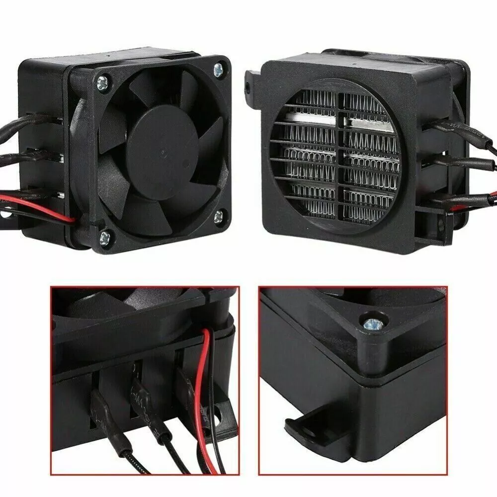 12V 100 ワットカーエアヒーターファン絶縁体 PTC セラミック発熱体加熱ファン冬車内暖房アクセサリー