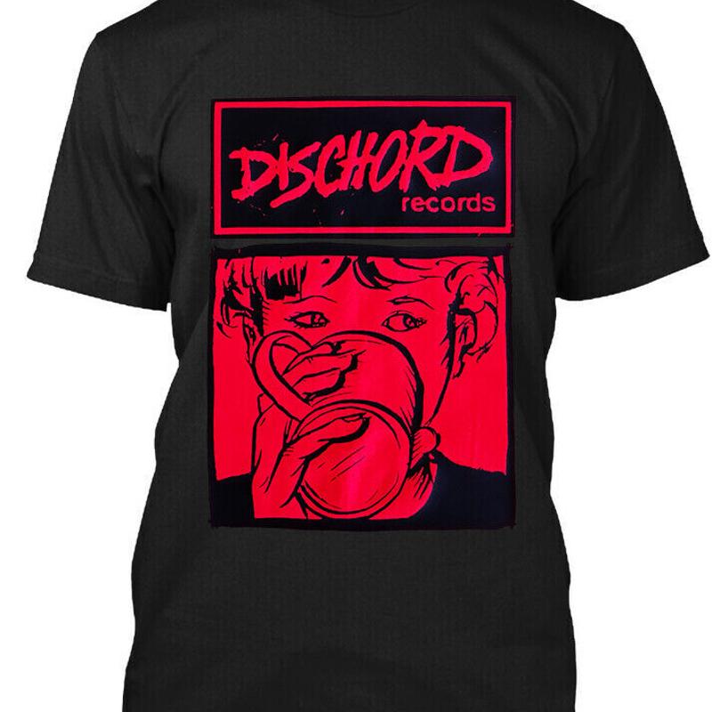 新しい人気の Discord Records アメリカン レコード ミュージック アート ロゴ T シャツ サイズ S 4Xl