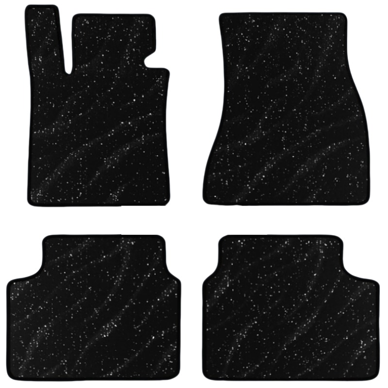 4 個星空ブランケットカスタム車のフロアマット Bmw 5 シリーズ F10 G30 F90 520-550 2011-2024 自動車カーペットフットコシェ Accessorie