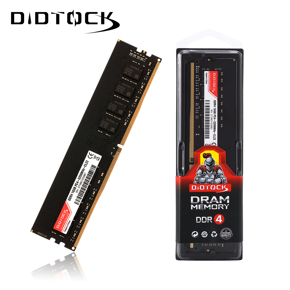 DiDTOCK DDR4 8GB 16GB 2666MHz 3200MHz デスクトップ用RAMメモリ 完全互換